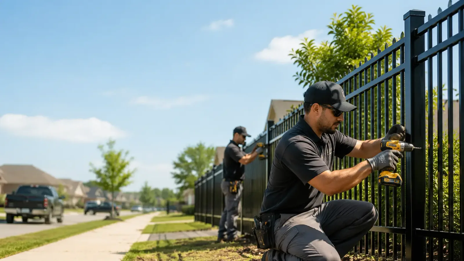 Metal Fence Installation in Farrell, PA